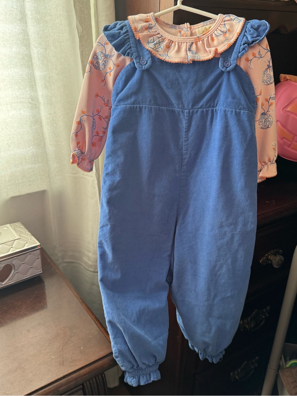 Tbbc Violet overalls & Ramona Ruffle Romper